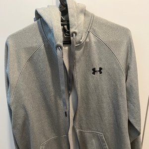 Under Armour Light Gray Hoodie Zipup